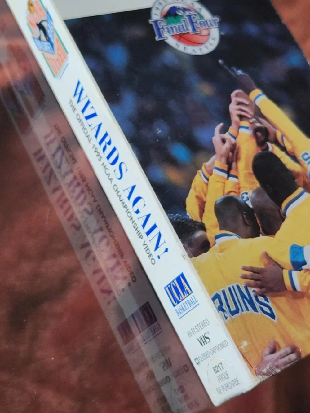 Wizards Again! Seattle Bruins Official 1995 Final Four NCAA Championship VHS
